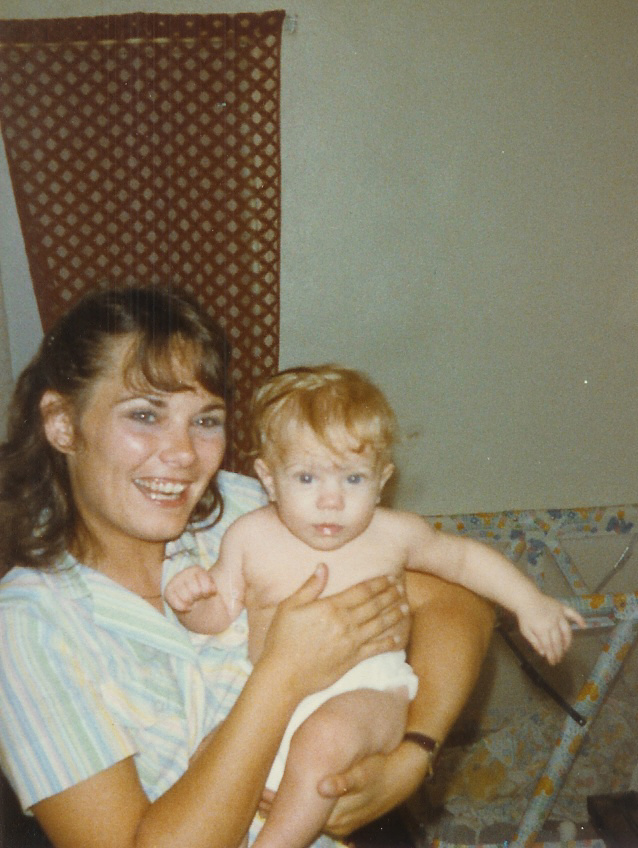 Aunt Debi and baby Debbie